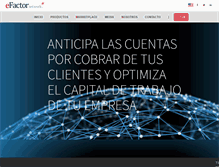 Tablet Screenshot of efactornetwork.com